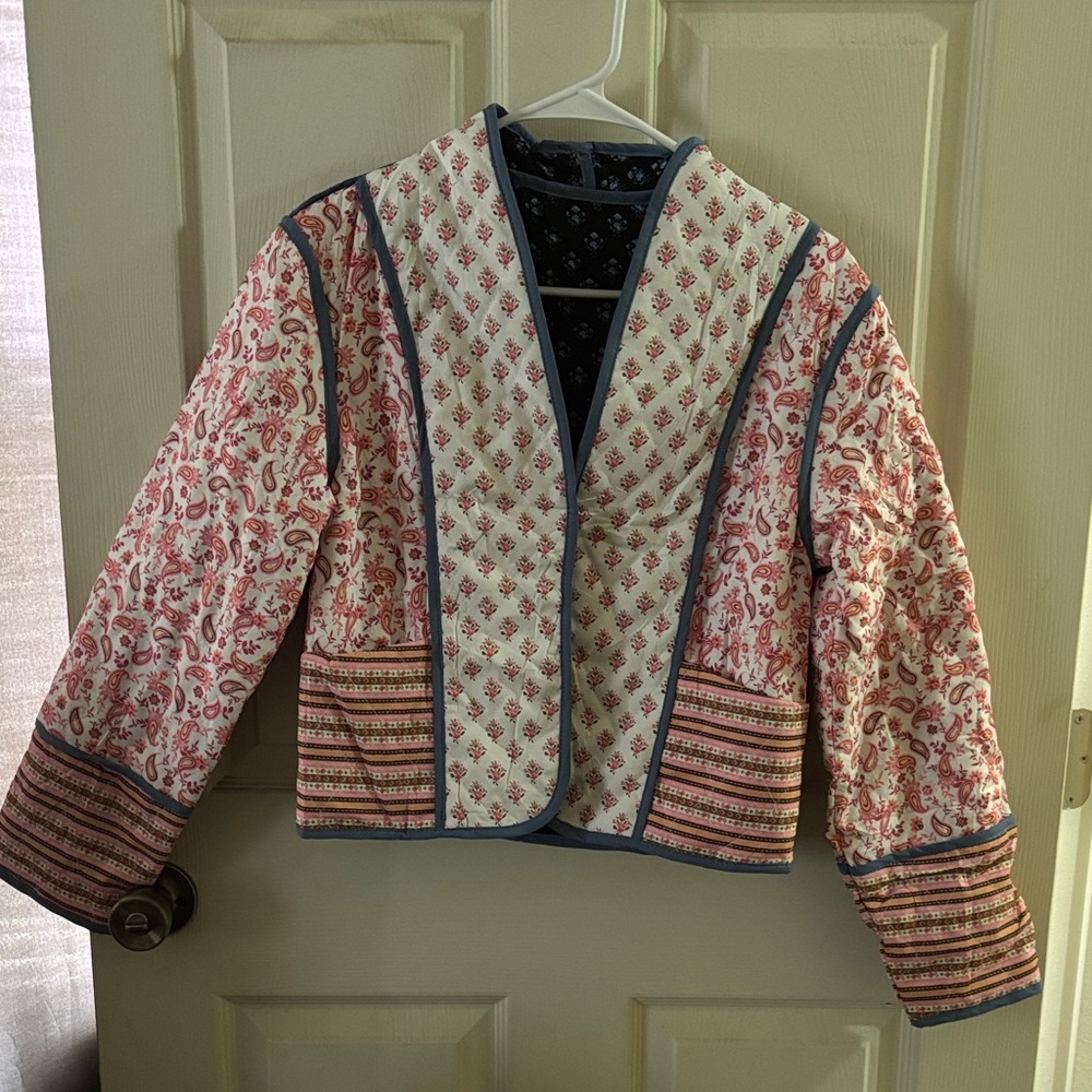 Floral Quilted Women's REVERSIBLE Jacket